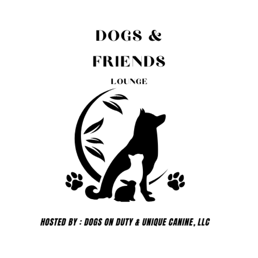 dogs and friends lounge logo